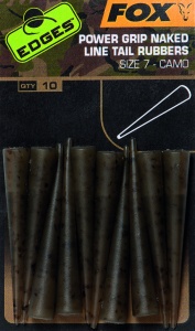 Conuri Antitangle FOX Power Grip Naked Line Tail Rubbers (Nr.7), 10buc/plic