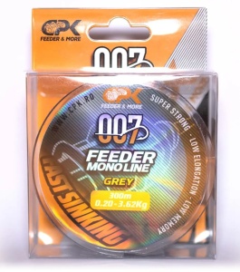 CPK Feeder Monoline Grey 300 m
