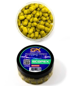 FLUOROATTRACT+ FEEDER SCOPEX 10 & 14mm 40g (cu pluta)
