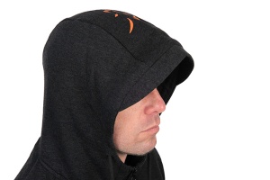 Hanorac Fox Collection LW Hoody, Black & Orange - Img 4