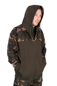 Hanorac Fox Light Weight Khaki/Camo Split Zip Hoody - Img 6