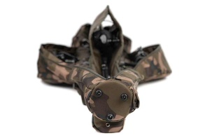 Husa Fox Camolite 12FT Tri Sleeves, 3 Lansete + 3 Mulinete, 192x25x28cm - Img 2
