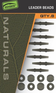Kit Montura Fox Edges Naturals Leader Bead Kit, 8buc/plic