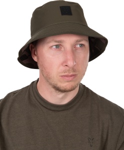 Palarie Fox reversibila Khaki / Camo Reversibe Bucket Hat - Img 2