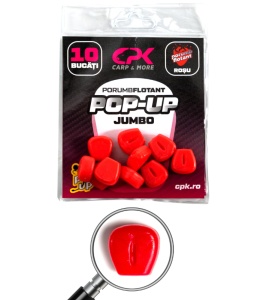 PORUMB FLOTANT JUMBO ROSU 10 BUC