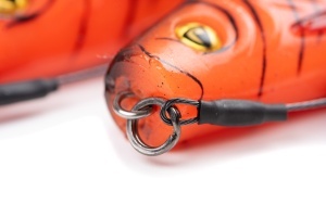 Pro Shad Jointed Loaded 14cm 5.5" UV Red Wake - Img 4