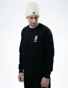 Pulover Nash Make It Happen Since 1978 Jumper, Black - Img 3
