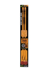 Rig Fox Edges Wide Gape Camotex Semi Stif, 2buc/plic - Img 3