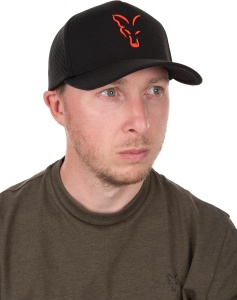 Sapca Fox Collection Baseball Cap - Black/Orange