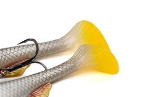Super Slick Shad 18cm 7" Loaded UV Young Perch - Img 4