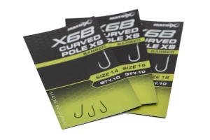 X6B Curved Pole XS Size 14 Barbed - Img 3