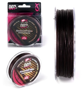 007 CPK SEMISTIFF SKIN Hooklink 25lb BROWN