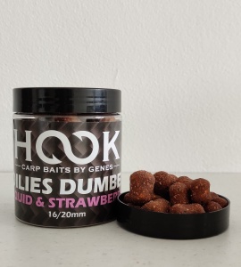 BOILIES DUMBELL FISHMEAL (CRITIC ECHILIBRAT) 24MM 250ML SQUID & STRAWBERRY