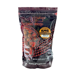 Boilies MG Carp Semisolubil Birdfood, 20mm, 1kg