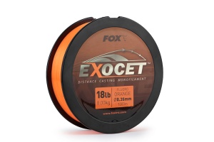 Fir Monofilament FOX Exocet Distance Casting, Fluoro Orange, 1000m - Img 2