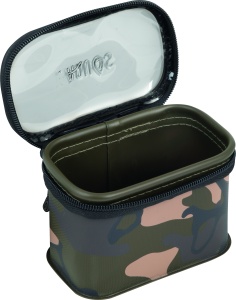 Geanta Impermeabila pentru Accesorii Fox Aquos Camo EVA Bag, Small, 14.5x9x7cm - Img 1