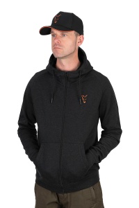 Hanorac Fox Collection LW Hoody, Black & Orange