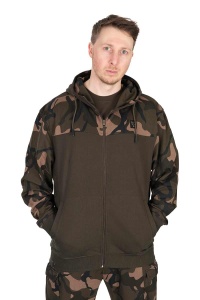 Hanorac Fox Light Weight Khaki/Camo Split Zip Hoody - Img 3