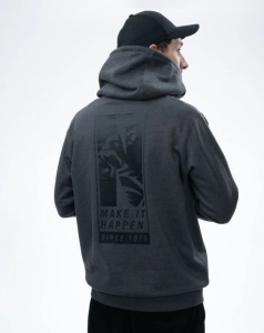 Hanorac Nash Make It Happen Since 1978 Hoodie, Grey Marl - Img 3