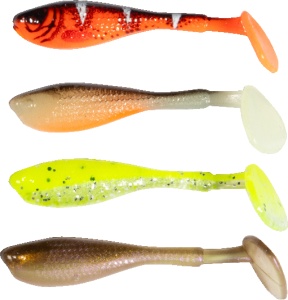 Mini Fry UV Mixed Colour Pack 4 4cm 8pcs - Img 1