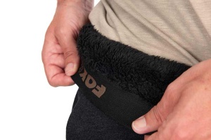 Pantaloni Fox Collection Sherpa Jogger Black/Orange - Img 4