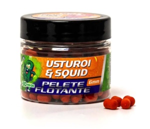PELETE FLOTANTE FEEDER USTUROI & SQUID 3D 6mm 20g