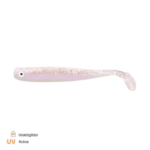Shad Zeck ZANDER Gummi 16cm Violettglitter 2buc
