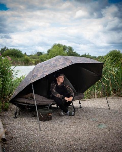 Umbrela cort Fox 60" Camo Brolly - Img 3