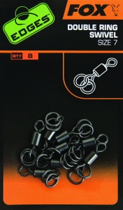 Vartej Fox Edges Double Ring Swivel Size 7/8buc - Img 2