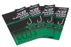X8 X-Power Carp Size 14 Barbless - Eyed - Img 3