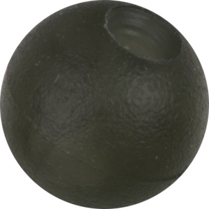 Bile de Cauciuc Fox Edges Naturals Tapered Bore Beads, 4mm, 30buc/plic