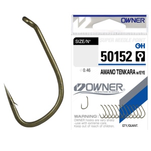 Carlig Owner 50152 No.12 Amano Tenkara Eye