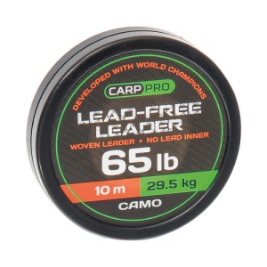 Carp Pro - Fir Textil Lead-Free Leader Camo 10m / 65lb