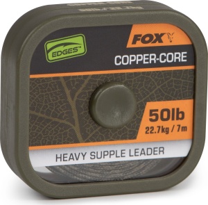 Fir Leadcore Fox Edges Naturals Copper-Core, 50lbs, 7m