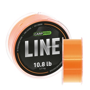 Fir monofilament Carp Pro Carp Fishing Line Fluo Orange 1000m