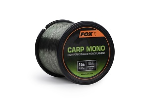 Fir Monofilament FOX Carp Mono, Low-vis Green, 850m - 1000m