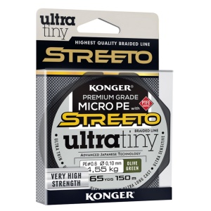 Fir Textil Konger Streeto Ultra Tiny 0.06mm 2.86kg 150m Olive Green - Img 2