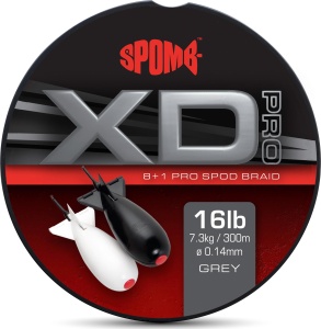 Fir Textil Spomb XD Pro Braid, Grey, 300m - Img 1
