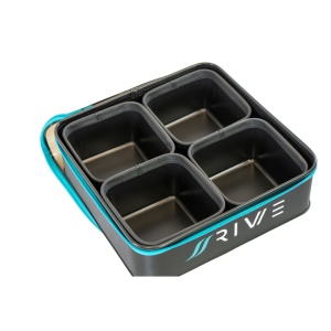 Geanta Rive L cu 4 Bacuri 36X36X11cm ( bac 17x17x10cm) - Img 2