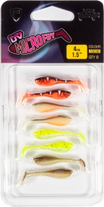 Mini Fry UV Mixed Colour Pack 4 4cm 8pcs - Img 2