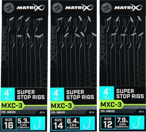 MXC-3 Size 14 Barbless 0.18mm 4 10cm Super Stop 8pcs