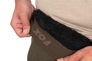 Pantaloni Fox Collection Sherpa Jogger Green/Black - Img 3