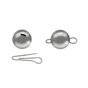 Plumbi Cheburashka Konger Black Nickel 7gr cu Agrafa Detasabila 5buc
