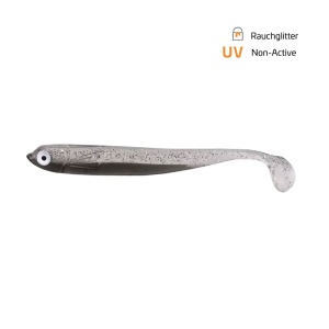 Shad Zeck ZANDER Gummi 12cm Rauchglitter 3buc
