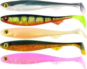 Slick Shad 11cm 4pcs Mixed UV Colour Pack 4pcs