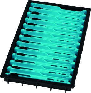 Tava Modulara + 12 Suporturi 130 mm, Matrix Shallow Drawer, light blue