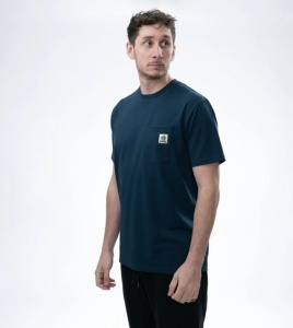 Tricou Nash Make It Happen Badge Pocket T Shirt, Navy Blue - Img 3