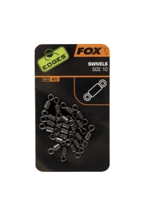 Varteje FOX Edges Swivels, 20buc/plic