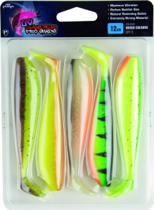 Zander Pro Shad 10cm 5pcs Mixed UV Colour Pack - Img 2