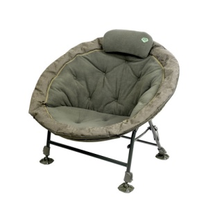 Carp Pro - Scaun Diamond Rotund Round Chair cu Picioare Telescopice 104x60cm si Husa de Transport Inclusa